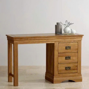 French Oak : Bàn Làm Việc + 3 Ngăn Kéo